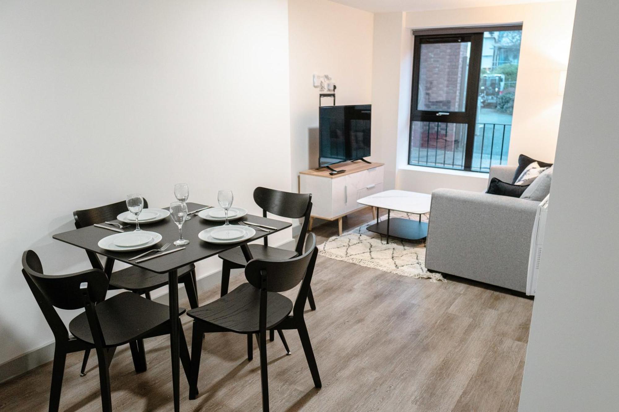 Contemporary 1 Bed Apartment In Central 리버풀 외부 사진
